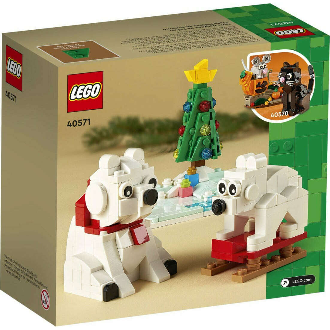 Toys N Tuck:Lego 40571 Wintertime Polar Bears,Lego