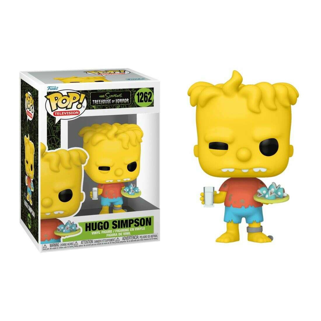 Toys N Tuck:Pop! Vinyl - The Simpsons Tree House Of Horror - Hugo Simpson 1262,The Simpsons