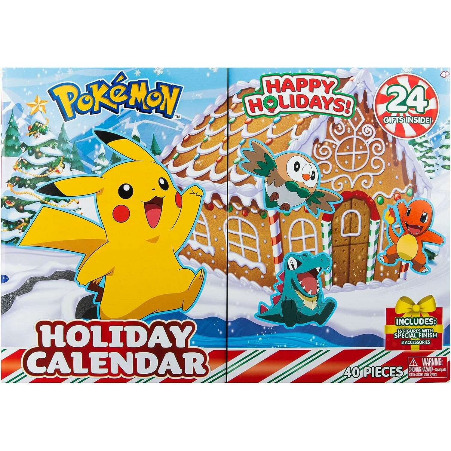 Pokemon Seasonal Holiday Calendar Toys N Tuck