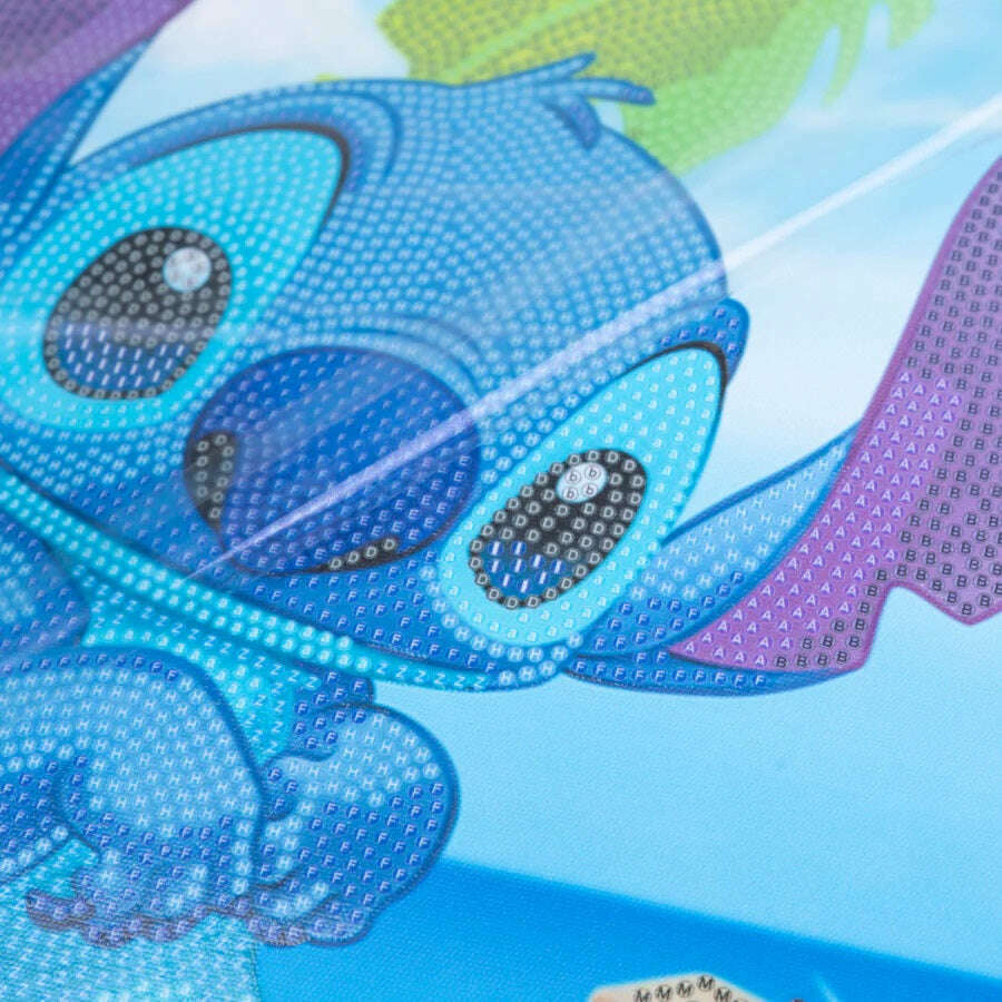 Toys N Tuck:Crystal Art Disney Scroll Kit - Stitch,Crystal Art