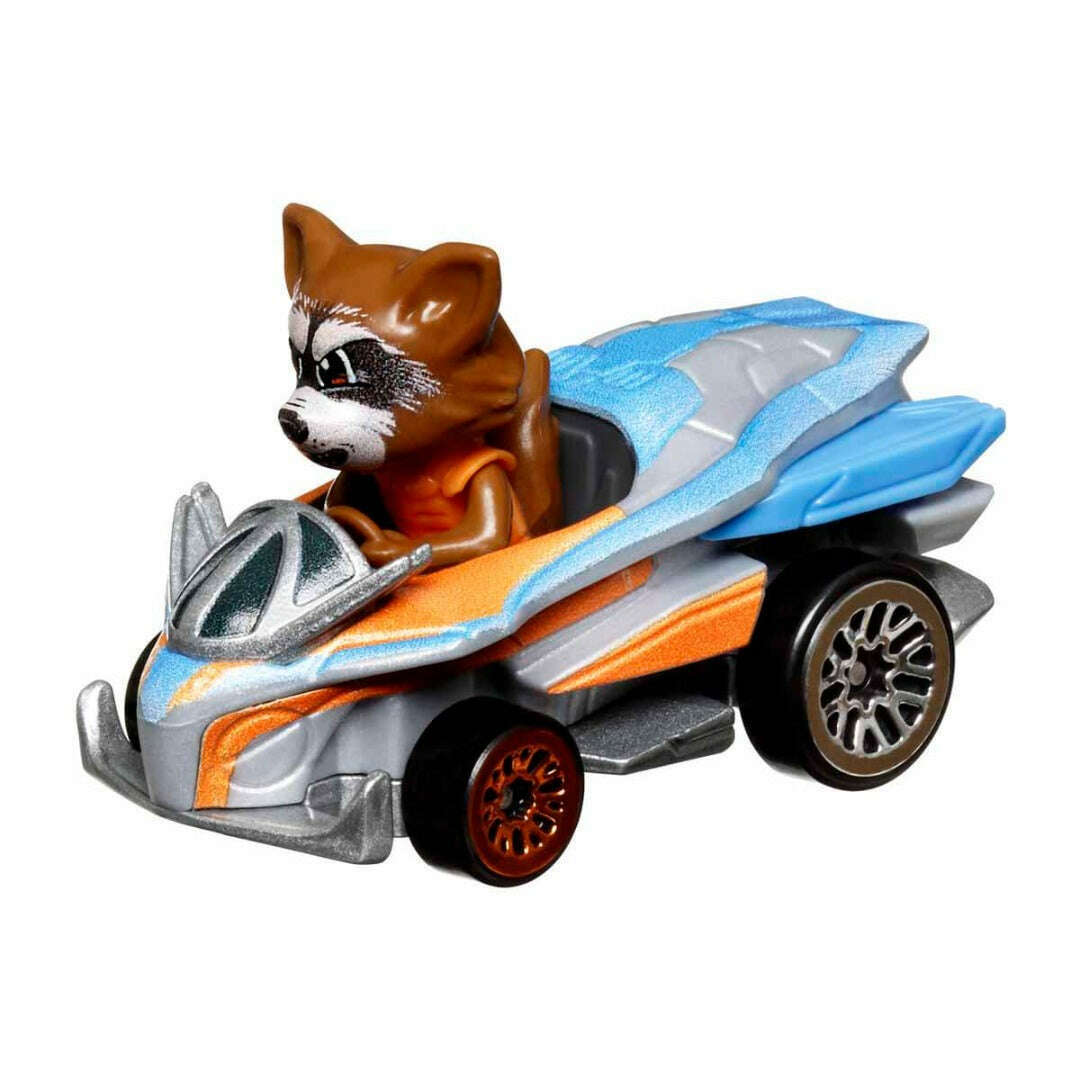 Toys N Tuck:Hot Wheels Racer Verse - Marvel Rocket,Hot Wheels