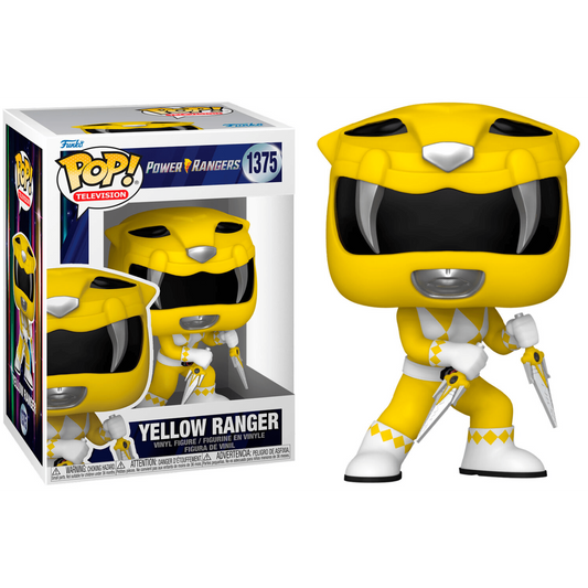 Toys N Tuck:Pop Vinyl - Power Rangers - Yellow Ranger 1375,Power Rangers