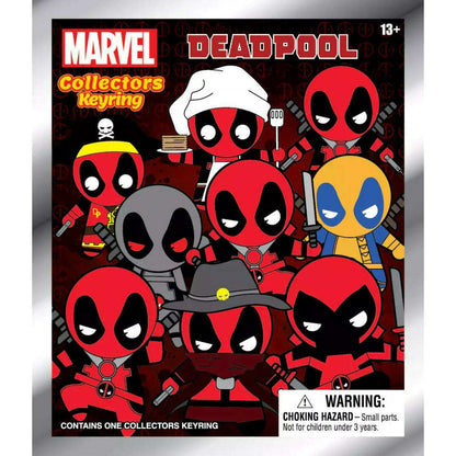 Toys N Tuck:Marvel Deadpool 3D Foam Bag Clip Series 1,Marvel