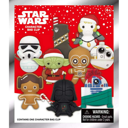 Toys N Tuck:Star Wars Christmas 3D Foam Bag Clip,Disney