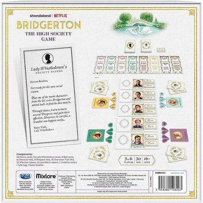 Toys N Tuck:Bridgerton The High Society Game,Bridgerton
