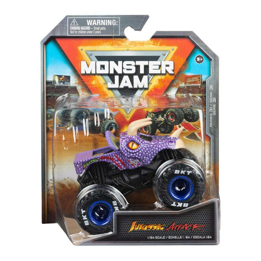 Toys N Tuck:Monster Jam 1:64 Series 31 Jurassic Attack,Monster Jam