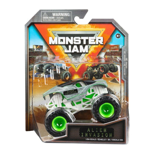 Toys N Tuck:Monster Jam 1:64 Series 31 Alien Invasion,Monster Jam