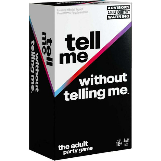 Toys N Tuck:Tell Me Without Telling Me The Adult Party Game,Spinmaster Games
