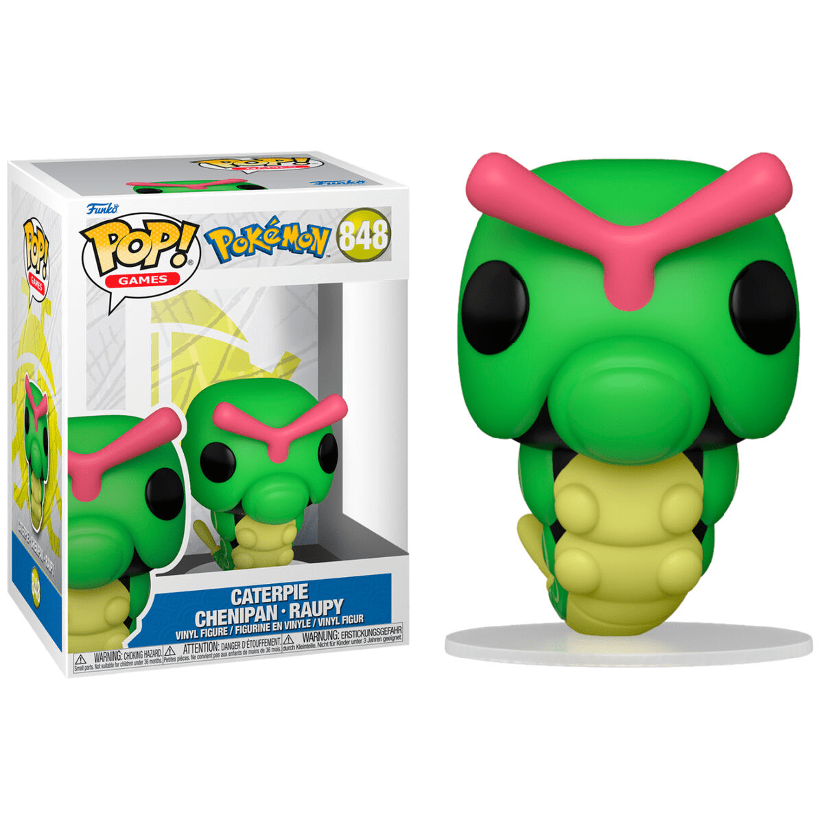 Toys N Tuck:Pop Vinyl - Pokemon - Caterpie 848,Pokemon