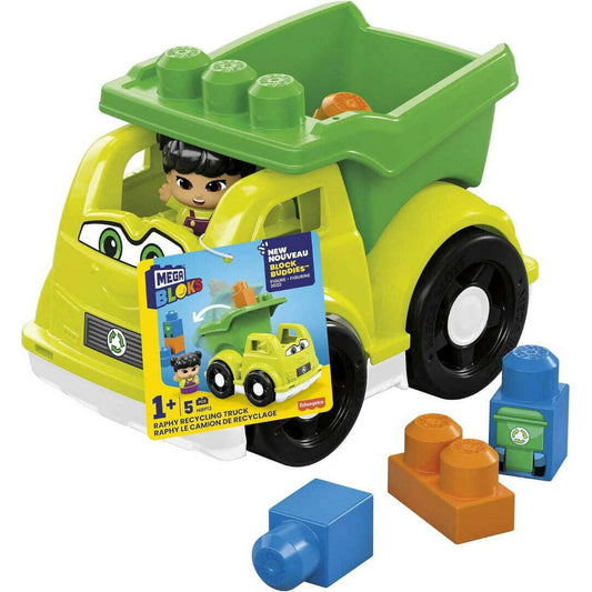 Toys N Tuck:Mega Bloks Raphy Recycling Truck,Mega Bloks
