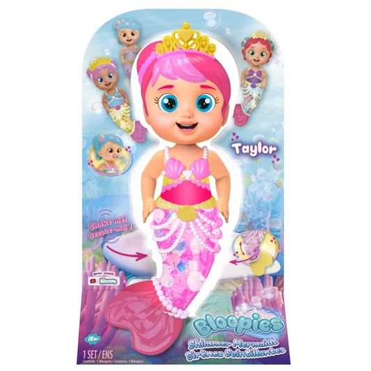 Toys N Tuck:Bloopies Shimmer Mermaids Taylor,Bloopies
