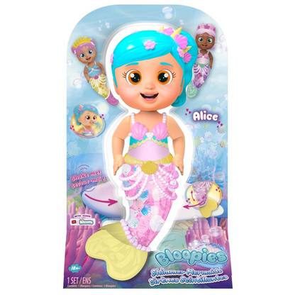 Toys N Tuck:Bloopies Shimmer Mermaids Alice,Bloopies