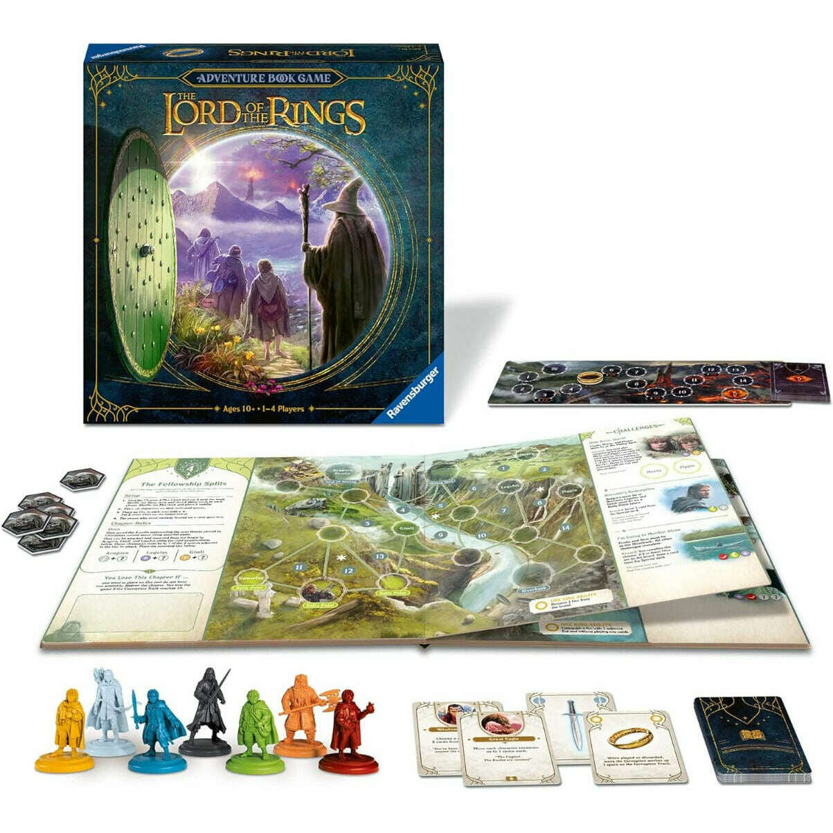 Toys N Tuck:Ravensburger The Lord Of The Rings Adventure Book Game,The Lord Of The Rings