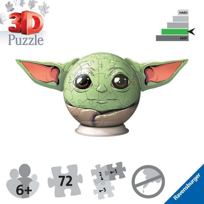 Toys N Tuck:Ravensburger 3D Puzzle Star Wars The Mandalorian Grogu,Star Wars