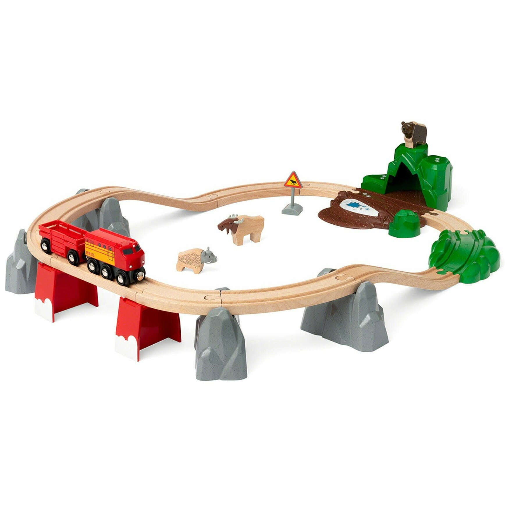 Toys N Tuck:Brio 33988 Nordic Animal Set,Brio