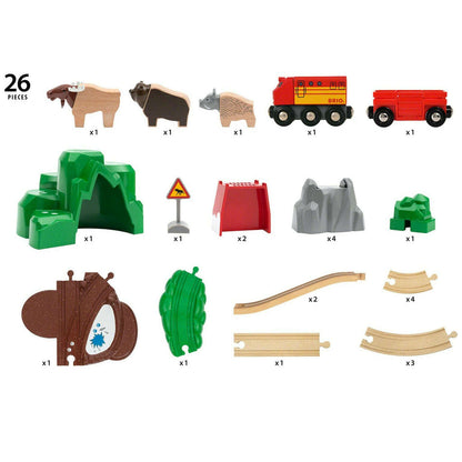 Toys N Tuck:Brio 33988 Nordic Animal Set,Brio