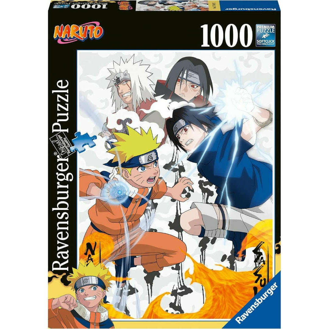 Toys N Tuck:Ravensburger 1000pc Puzzle Naruto vs Sasuke,Naruto