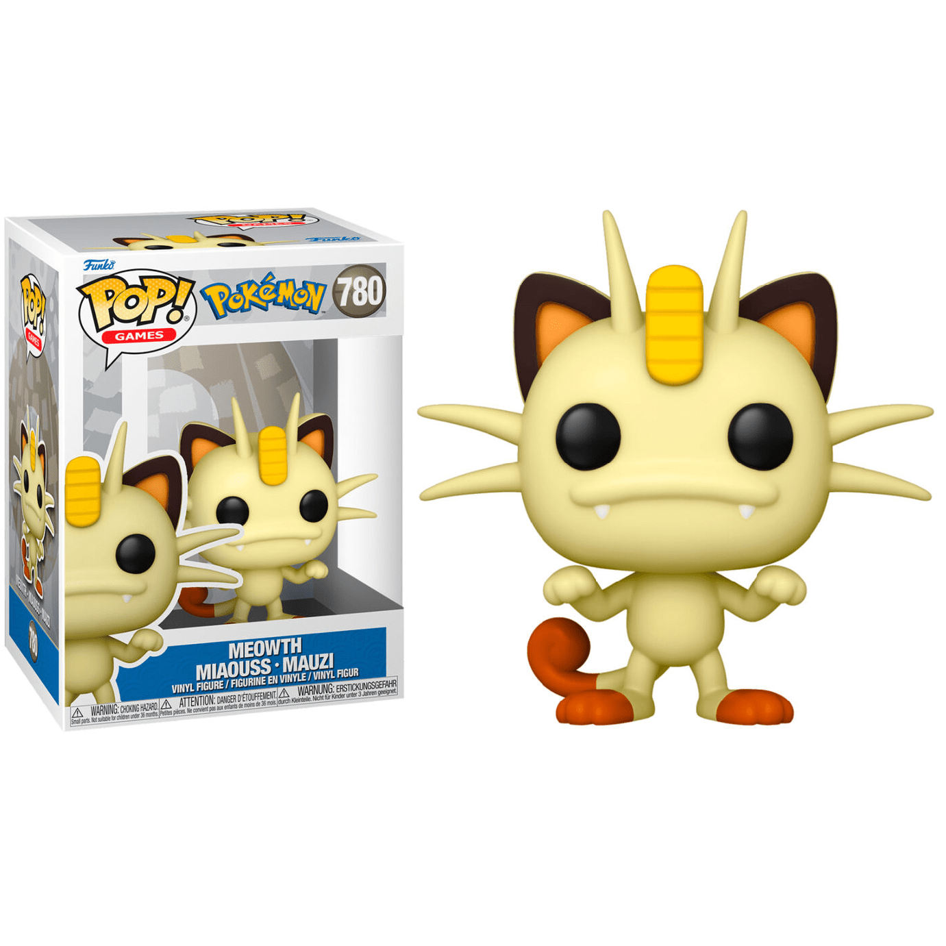 Toys N Tuck:Pop Vinyl - Pokemon - Meowth 780,Pokemon