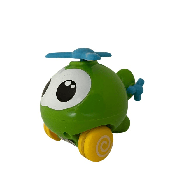 Toys N Tuck:Edushape Mighty Helis - Green Helicopter,Edushape