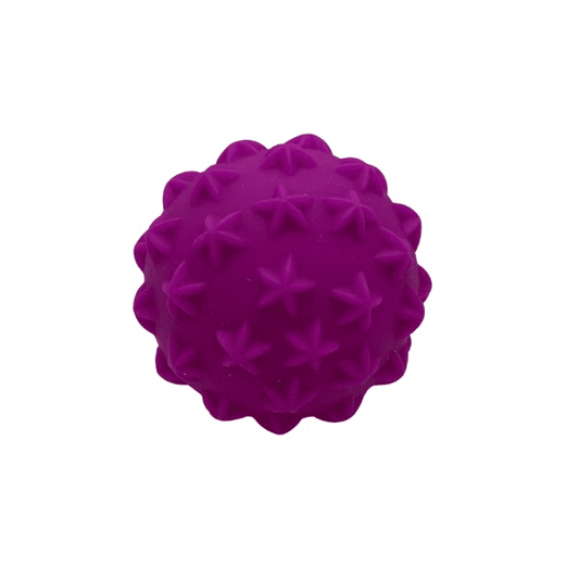 Toys N Tuck:Edushape Textured Mini Ball - Purple,Edushape