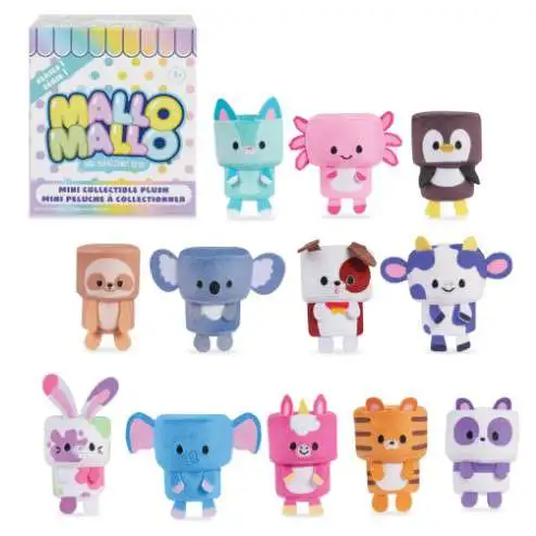 Toys N Tuck:Mallo Mallo Mini Plush Series 1 Mystery Pack,Mallo Mallo