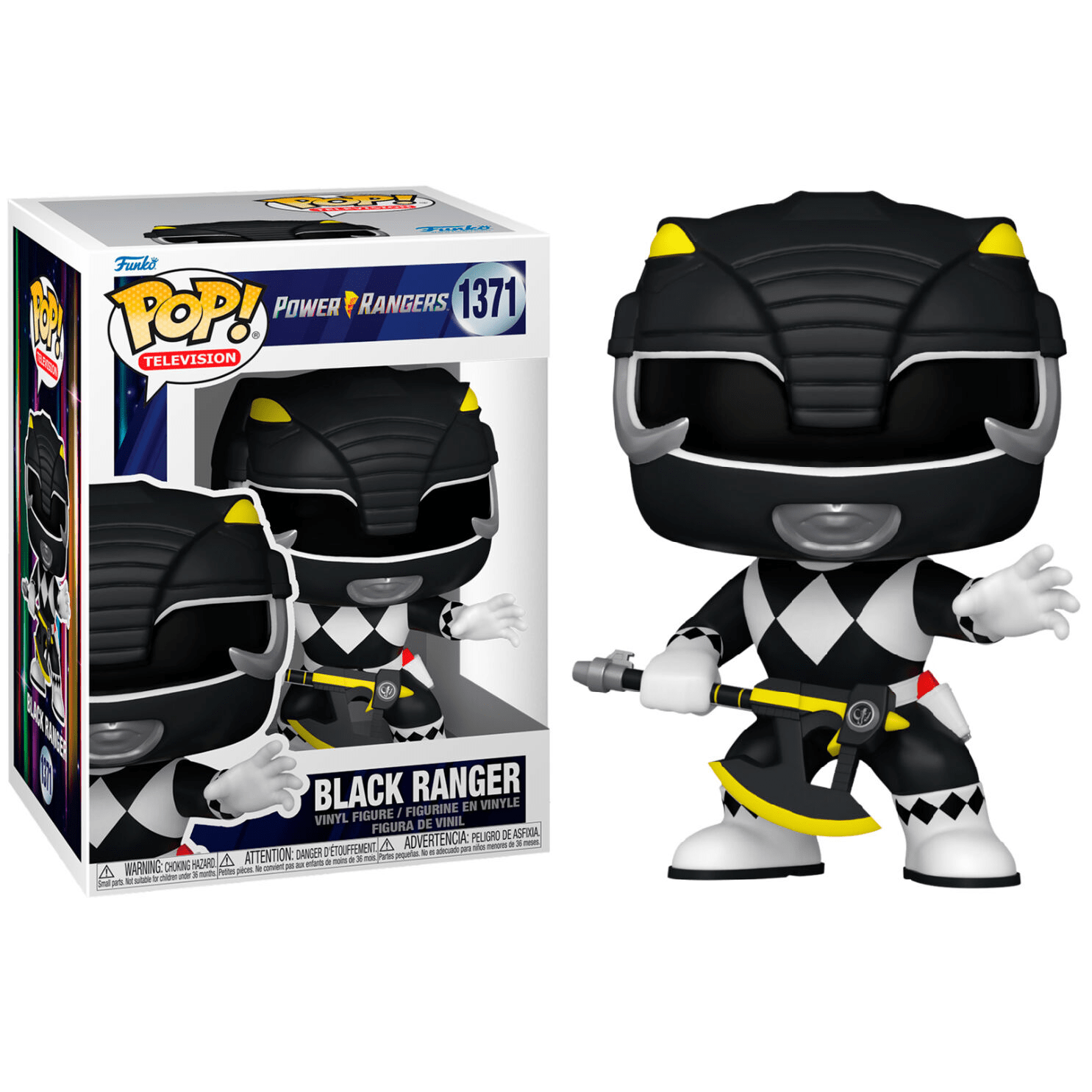 Toys N Tuck:Pop Vinyl - Power Rangers - Black Ranger 1371,Power Rangers