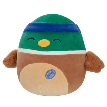 Toys N Tuck:Squishmallows 7.5 Inch Plush - Avery The Mallard Duck with Sweatband and Rugby Ball,Squishmallows
