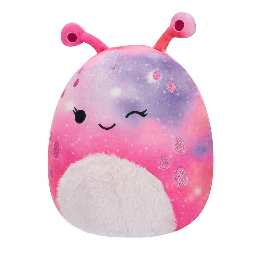 Toys N Tuck:Squishmallows 7.5 Inch Plush - Loraly the Pink & Purple Alien,Squishmallows