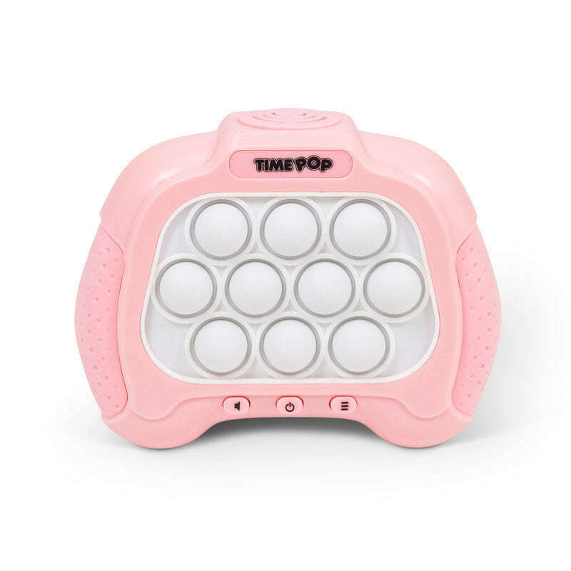 Toys N Tuck:Time Pop Light Up Push Poppers Game - Pink,HGL