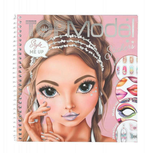 Toys N Tuck:Depesche Top Model Style Me Up Glitter Queen Stickerbook,Top Model