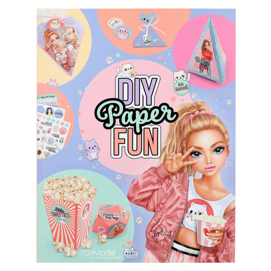 Toys N Tuck:Depesche Top Model DIY Paper Fun Cutie Star Book,Top Model