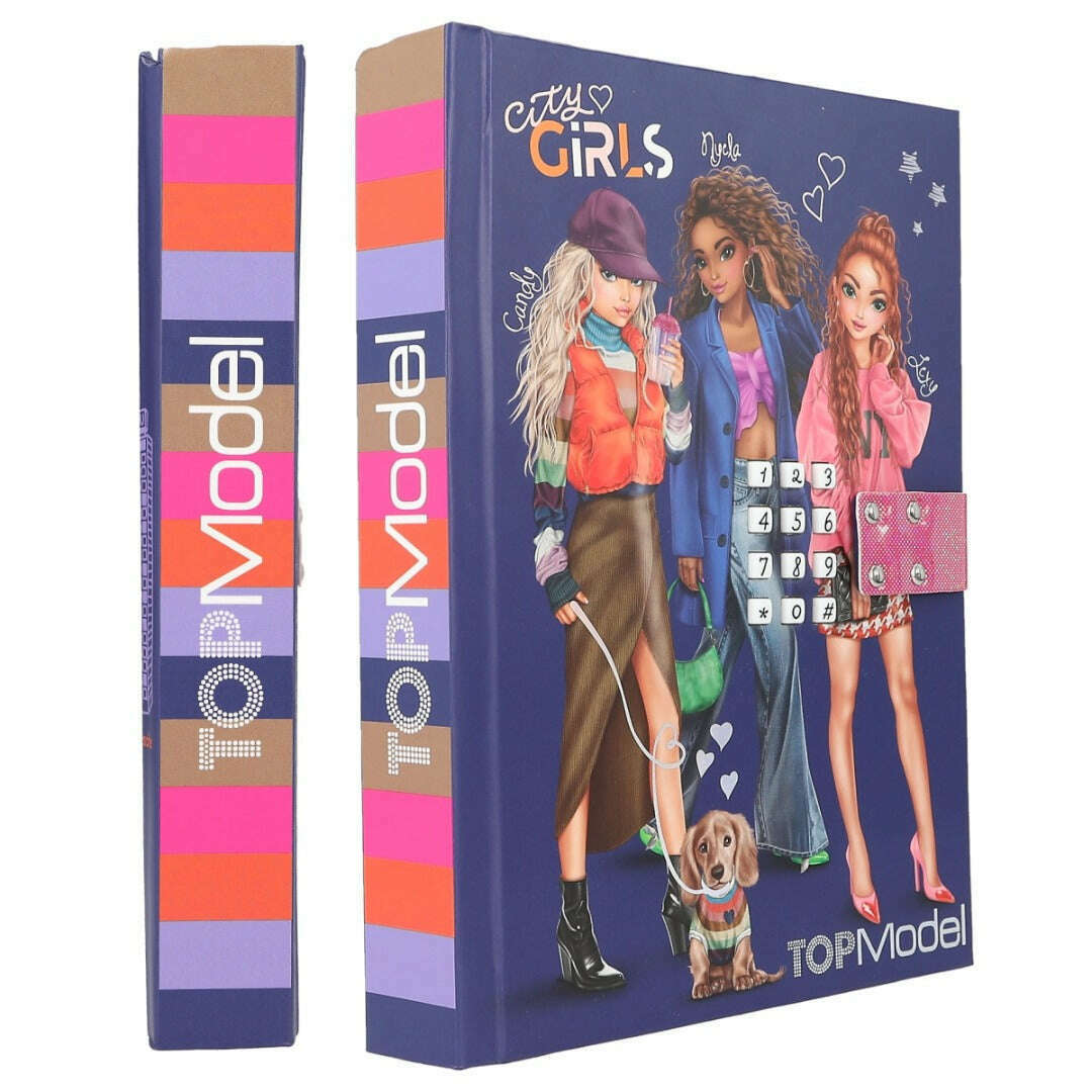 Toys N Tuck:Depesche Top Model City Girls Diary with Code and Sound,Top Model