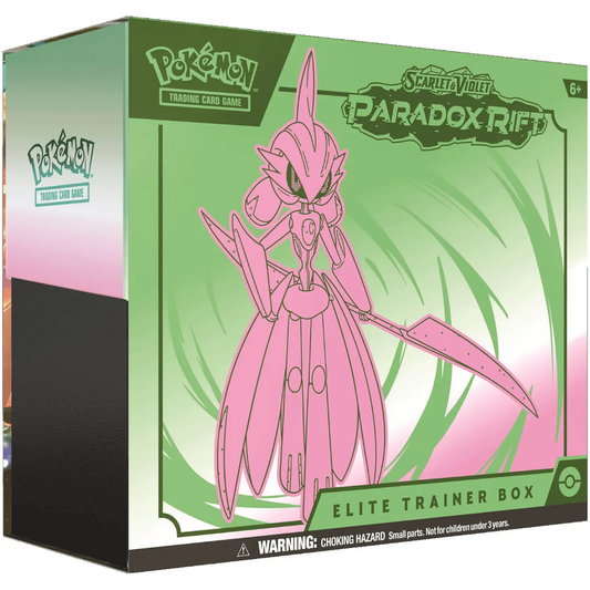 Toys N Tuck:Pokemon TCG Scarlet & Violet Paradox Rift Elite Trainer Box Iron Valiant,Pokemon