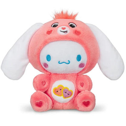 Care Bears Hello Kitty and Friends 22cm Cinnamoroll as Love-A-Lot Bear