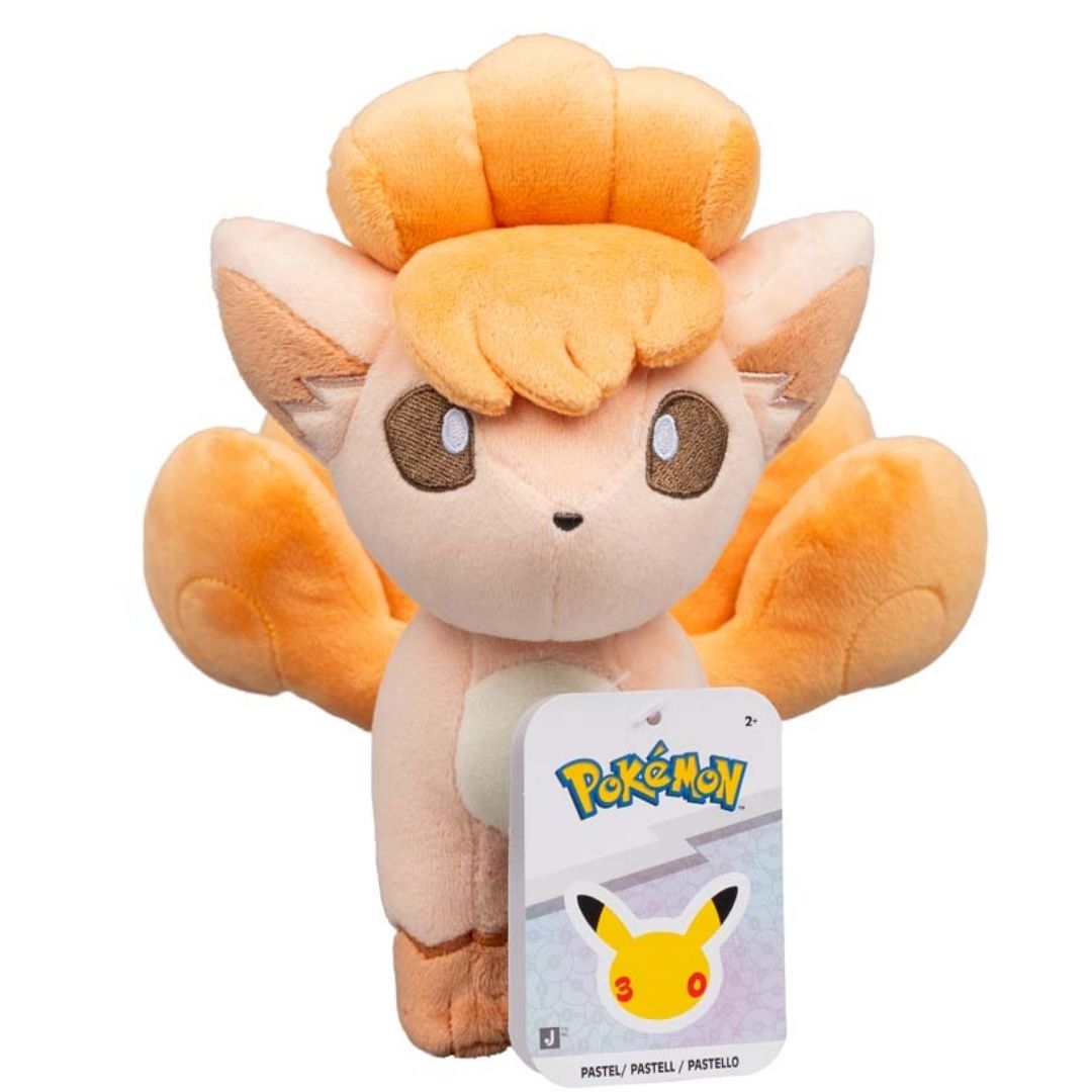 Pokemon 8 Inch Plush - Vulpix Pastel (30th Anniversary)