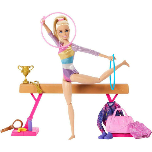 Toys N Tuck:Barbie You Can Be Anything Gymnastics Playset,Barbie