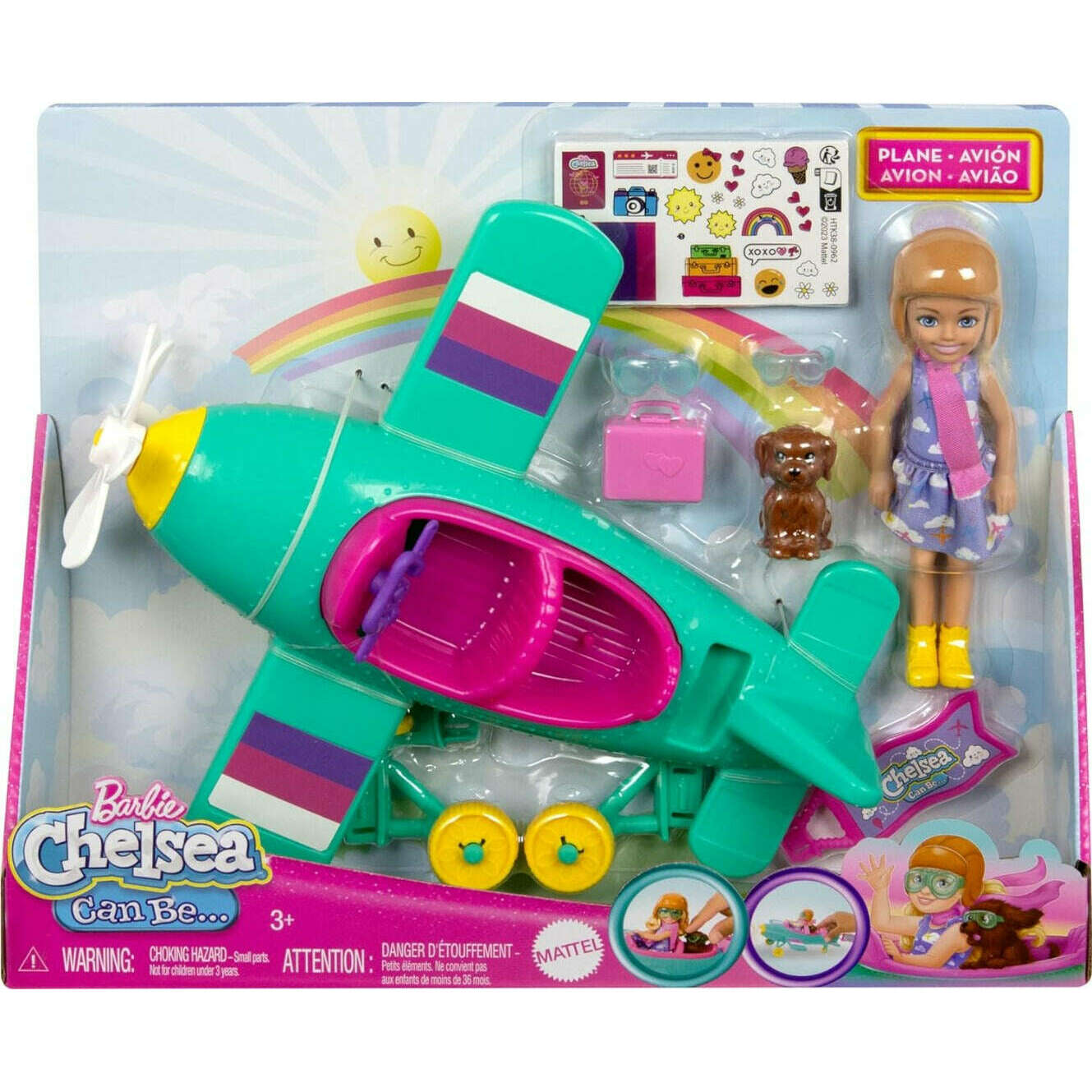 Toys N Tuck:Barbie Chelsea Can Be Plane Playset,Barbie