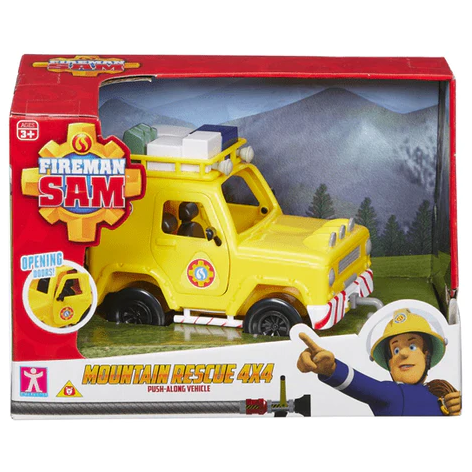 Toys N Tuck:Fireman Sam Vehicle - Mountain Rescue 4X4,Fireman Sam