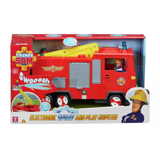 Toys N Tuck:Fireman Sam Electronic Spray And Play Jupiter,Fireman Sam