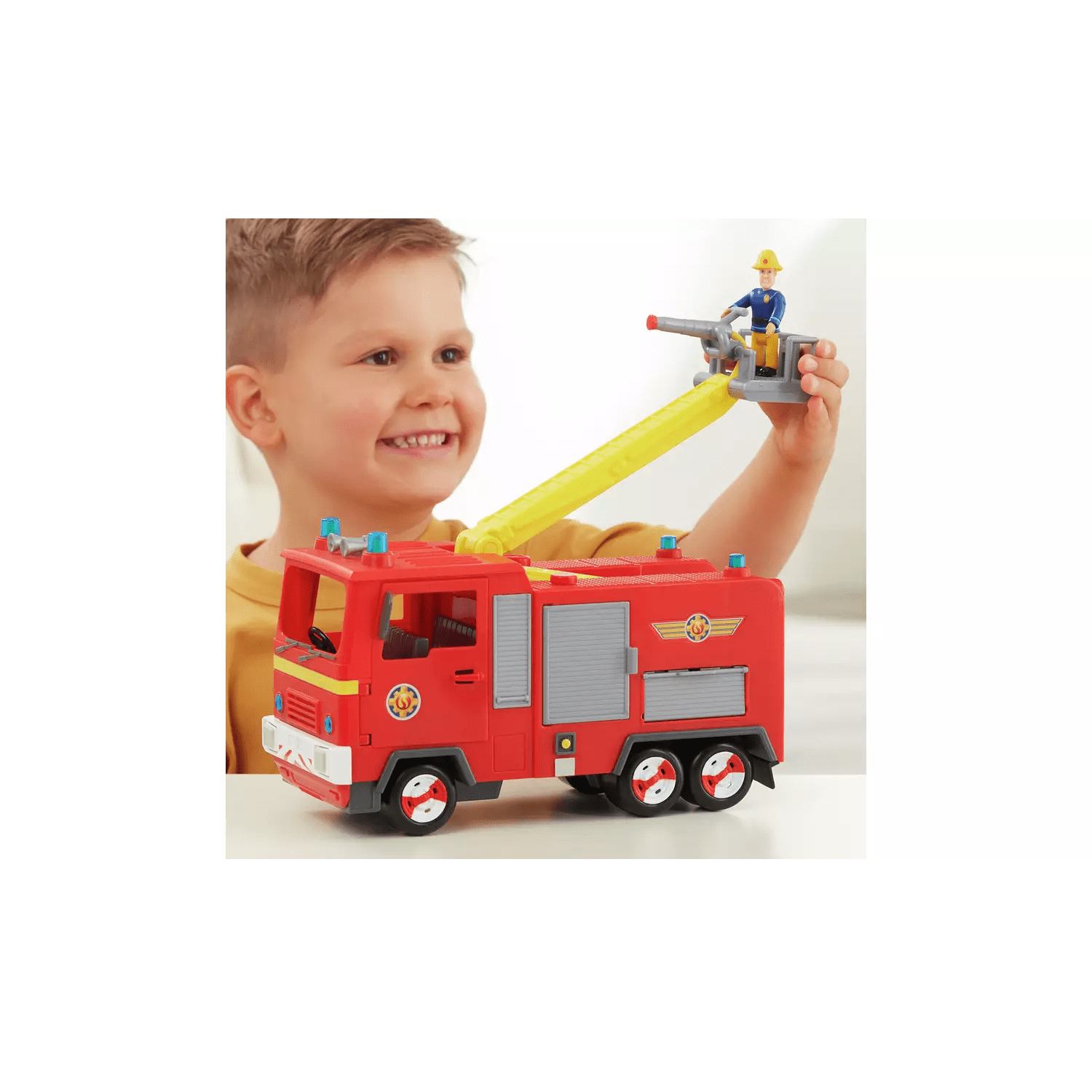 Toys N Tuck:Fireman Sam Electronic Spray And Play Jupiter,Fireman Sam