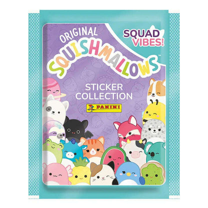 Toys N Tuck:Squishmallows Squad Vibes Sticker Collection Starter Pack,Squishmallows