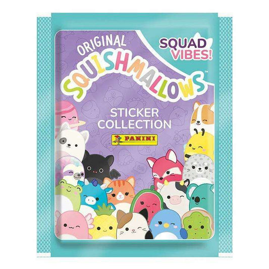 Toys N Tuck:Squishmallows Squad Vibes Sticker Collection Single Pack,Squishmallows