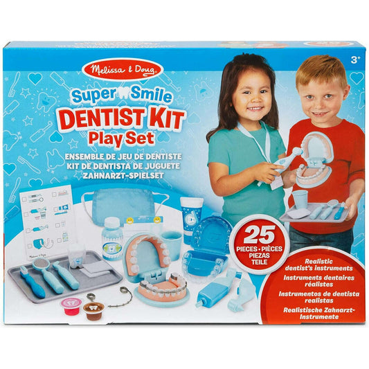 Toys N Tuck:Melissa & Doug Super Smile Dentist Kit Playset,Melissa