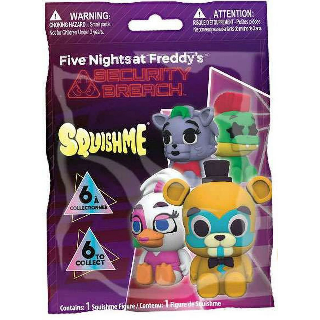 Toys N Tuck:Five Nights At Freddy's Security Breach Squishme Blind Bag,Five Nights At Freddy's