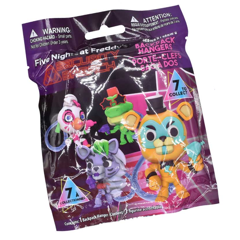 Five Nights At Freddy s Security Breach Backpack Hangers Blind Bag
