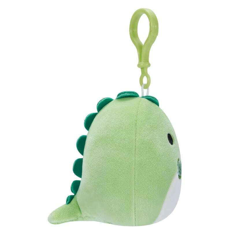 Toys N Tuck:Squishmallows 3.5 Inch Clip-on Plush - Danny the Dino,Squishmallows