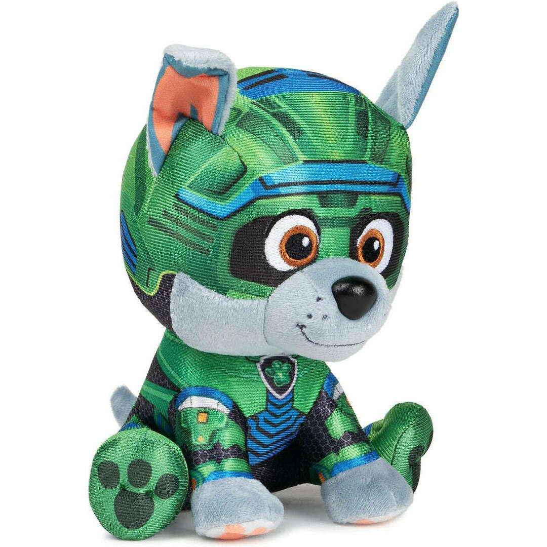 Toys N Tuck:Paw Patrol Mighty Movie 6 Inch Plush - Rocky,Paw Patrol