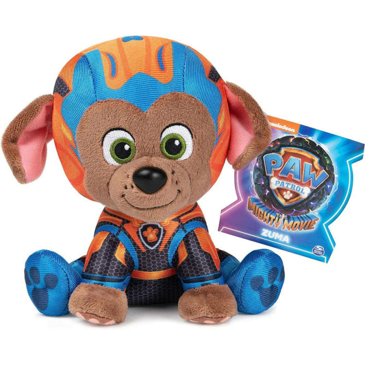 Toys N Tuck:Paw Patrol Mighty Movie 6 Inch Plush - Zuma,Paw Patrol