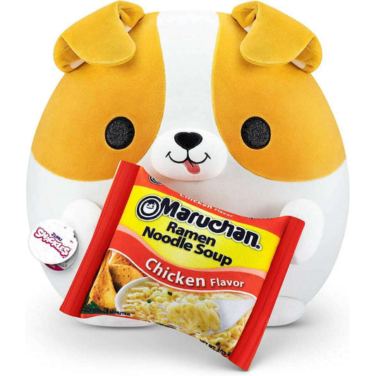 Toys N Tuck:Snackles 14 Inch Plush Benji The Dog With Maruchan,Snackles