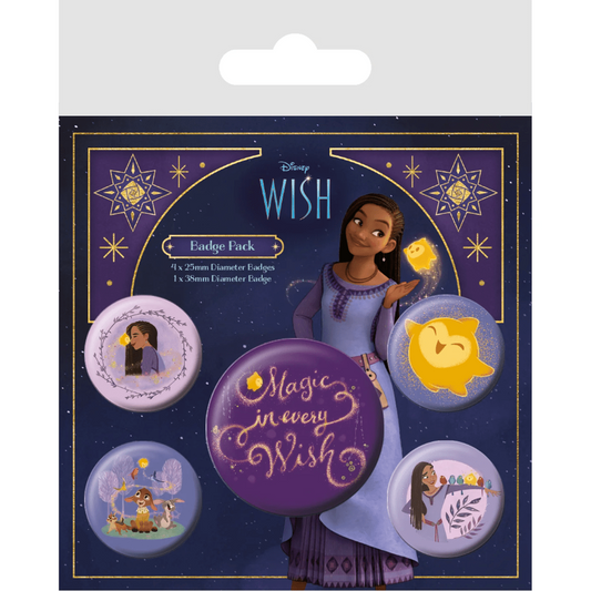 Toys N Tuck:Badge Pack - Wish (Magic In Every Wish),Disney